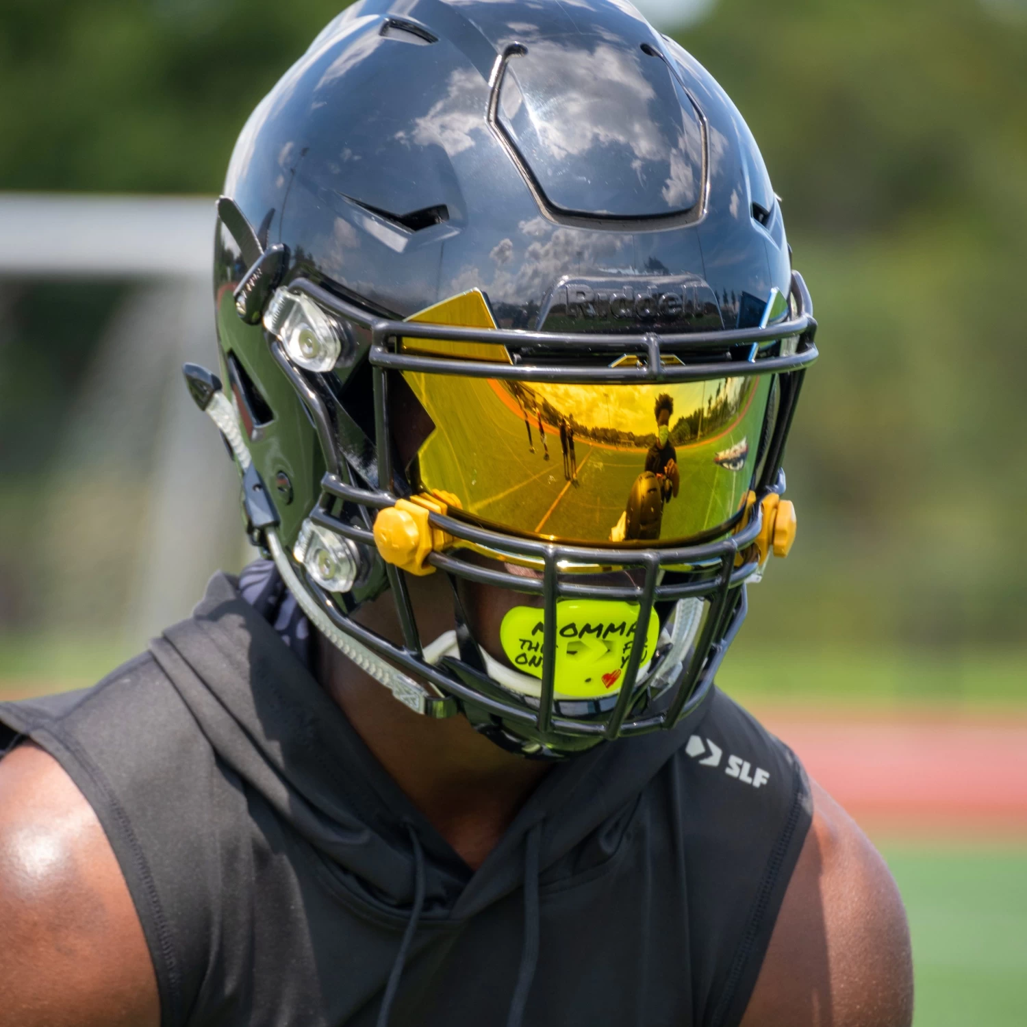 Smokey Gold SX2 Helmet Eye-Shield Visor - Image 4