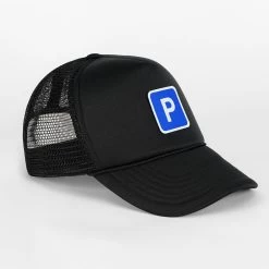 Push Positive Black Trucker Hat