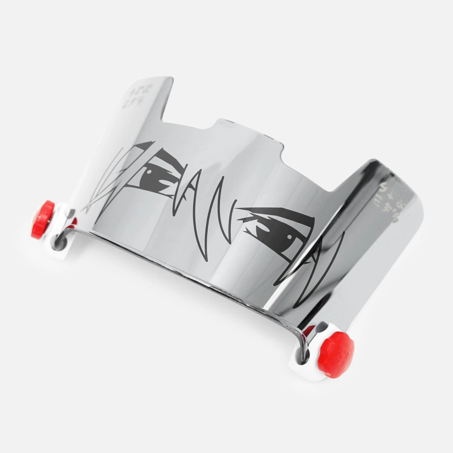 Manga Eyes Silver Helmet Eye-Shield Visor - Image 4