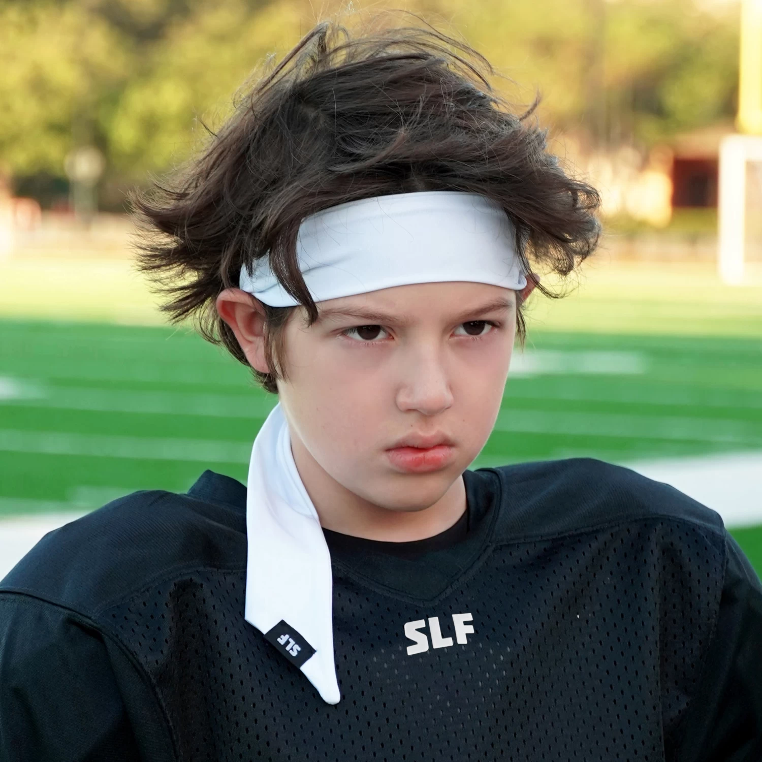 Green Grin Kids Ninja Headband - Image 6