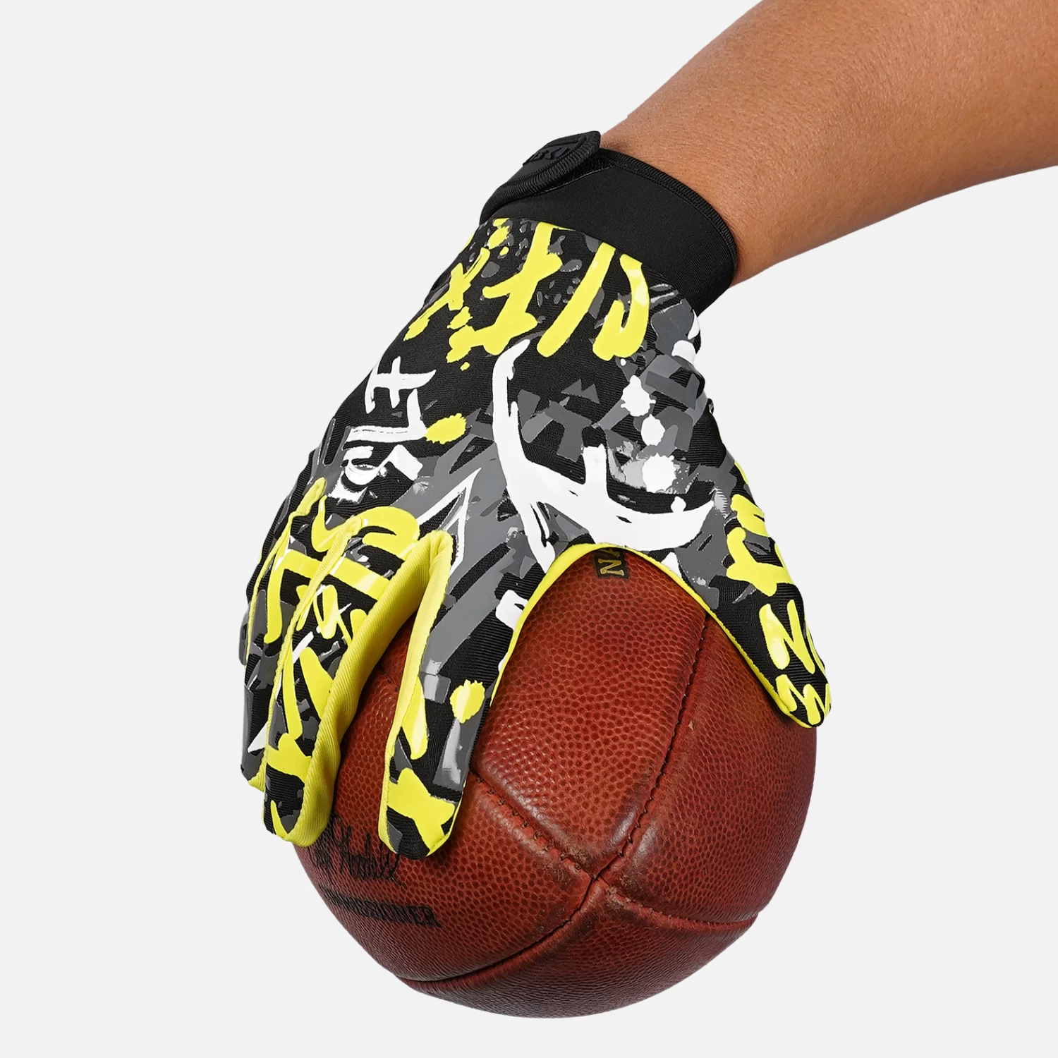 SLF Radiante Camo Sticky Football Receiver Gloves - Image 4