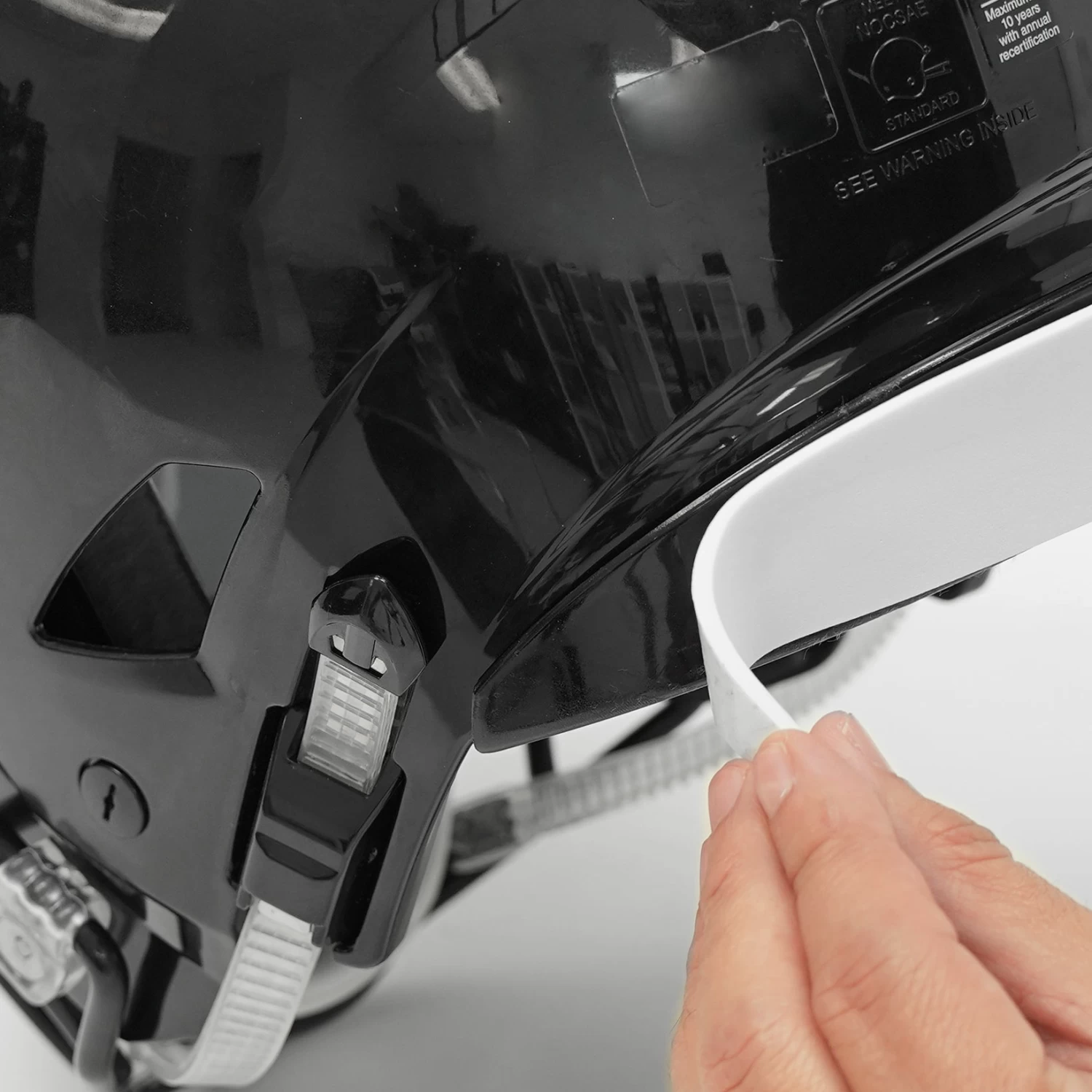 Beware Of The Dog Riddell Speedflex Front And Back Bumper Sticker Kit - Image 4