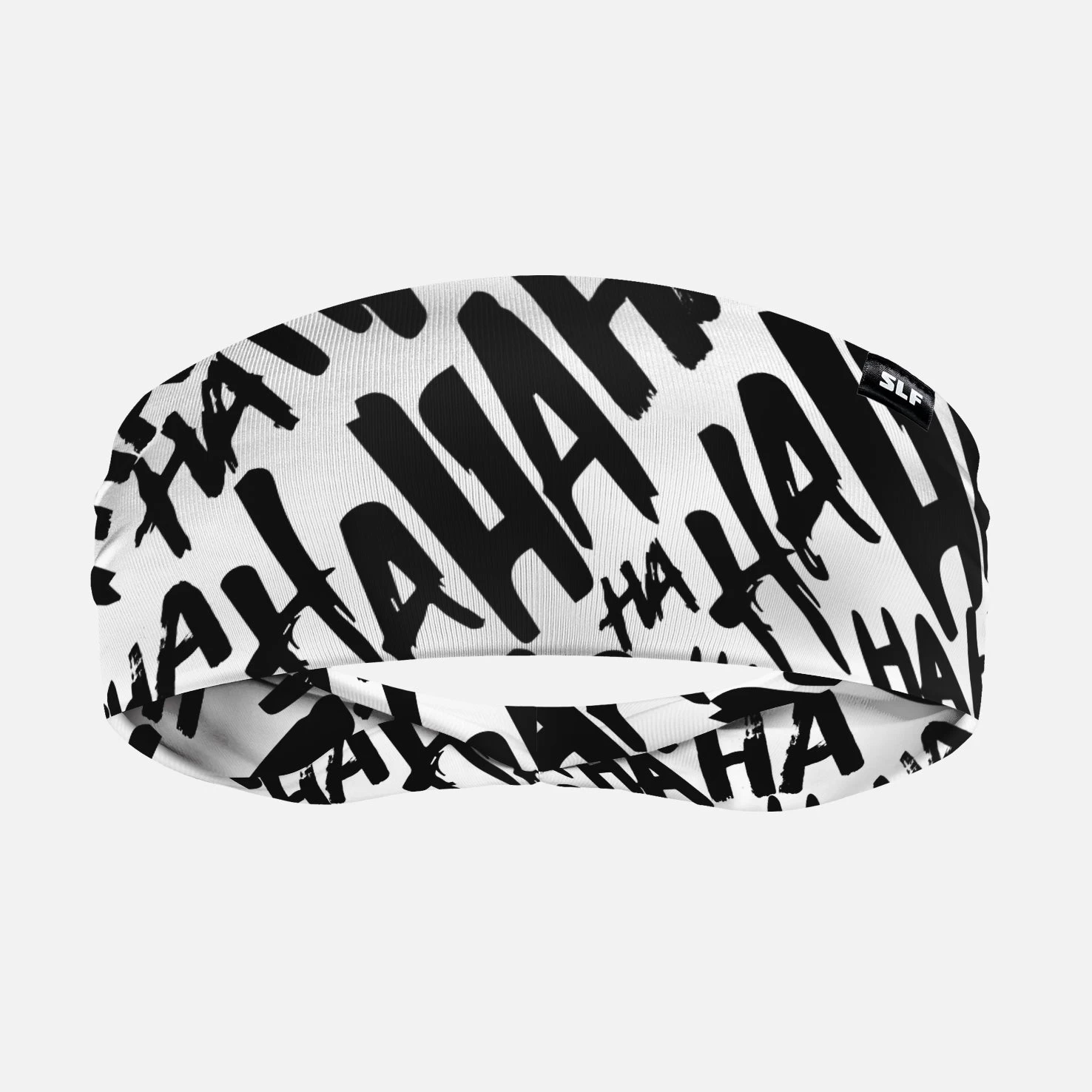Ha Ha Ha White Headband