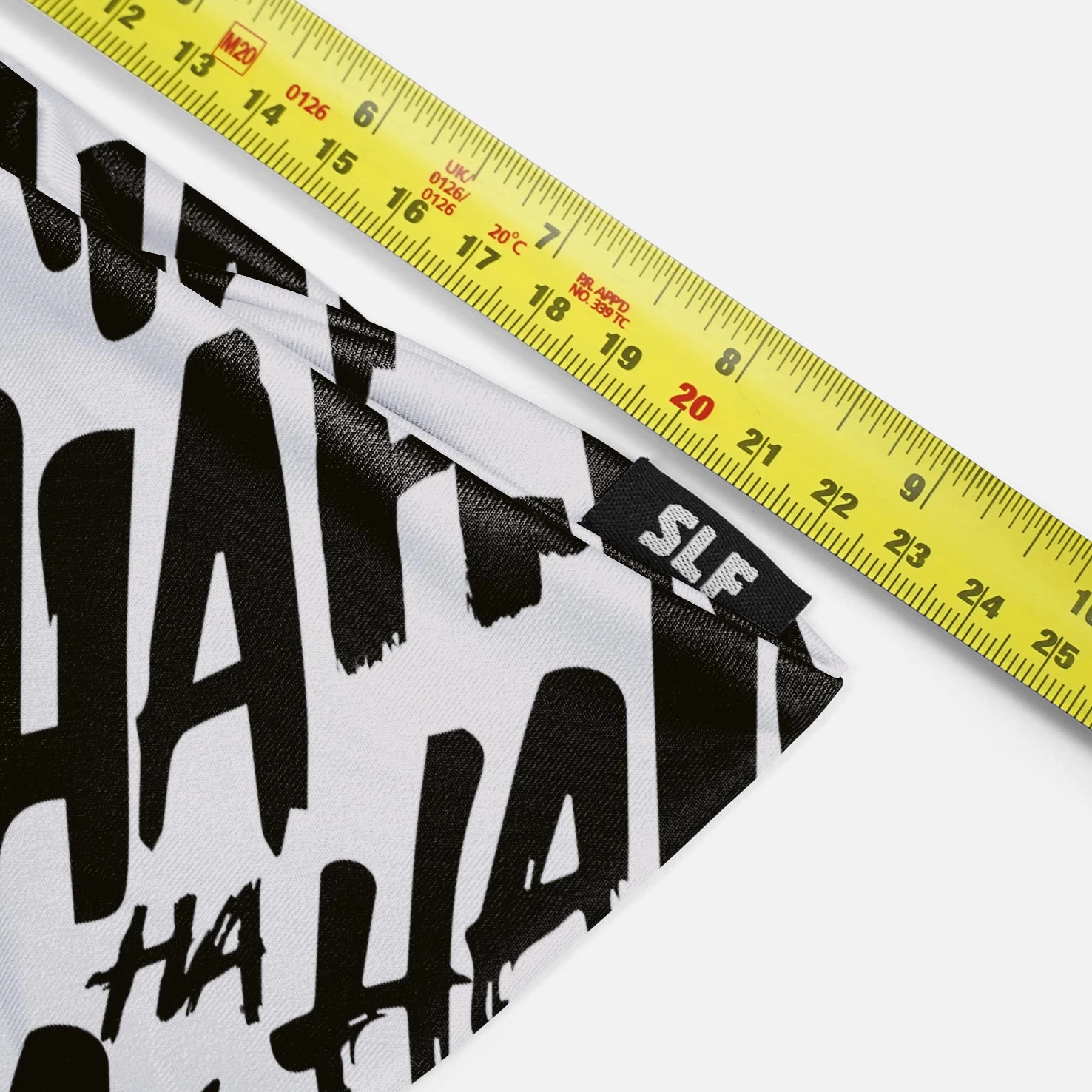 Ha Ha Ha White Headband - Image 4