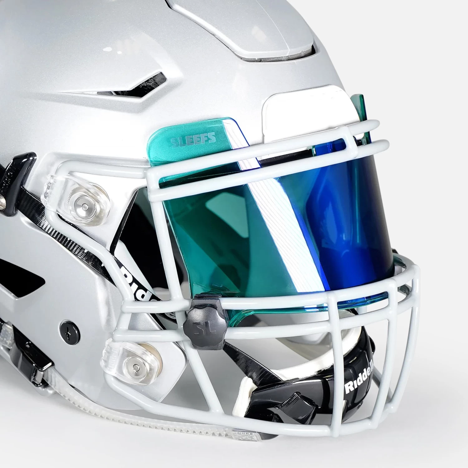 Aqua Bifröst Rainbow Helmet Eye-Shield Visor - Image 4