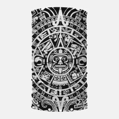 Black White Aztec Neck Gaiter