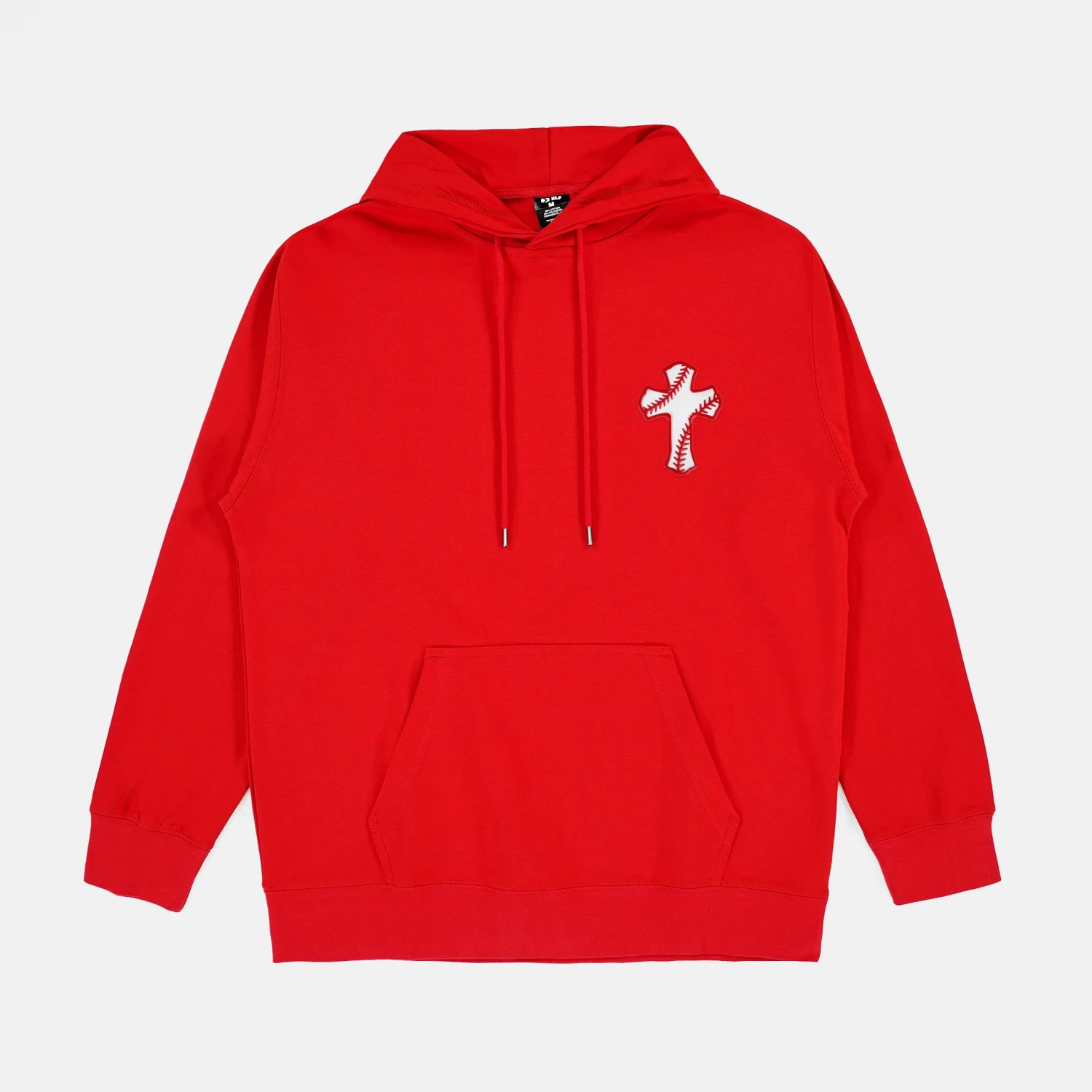 Baseball Cross Patch Hoodie - Image 10