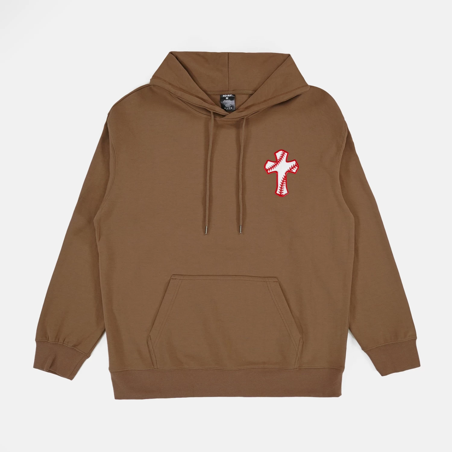 Baseball Cross Patch Hoodie - Image 12