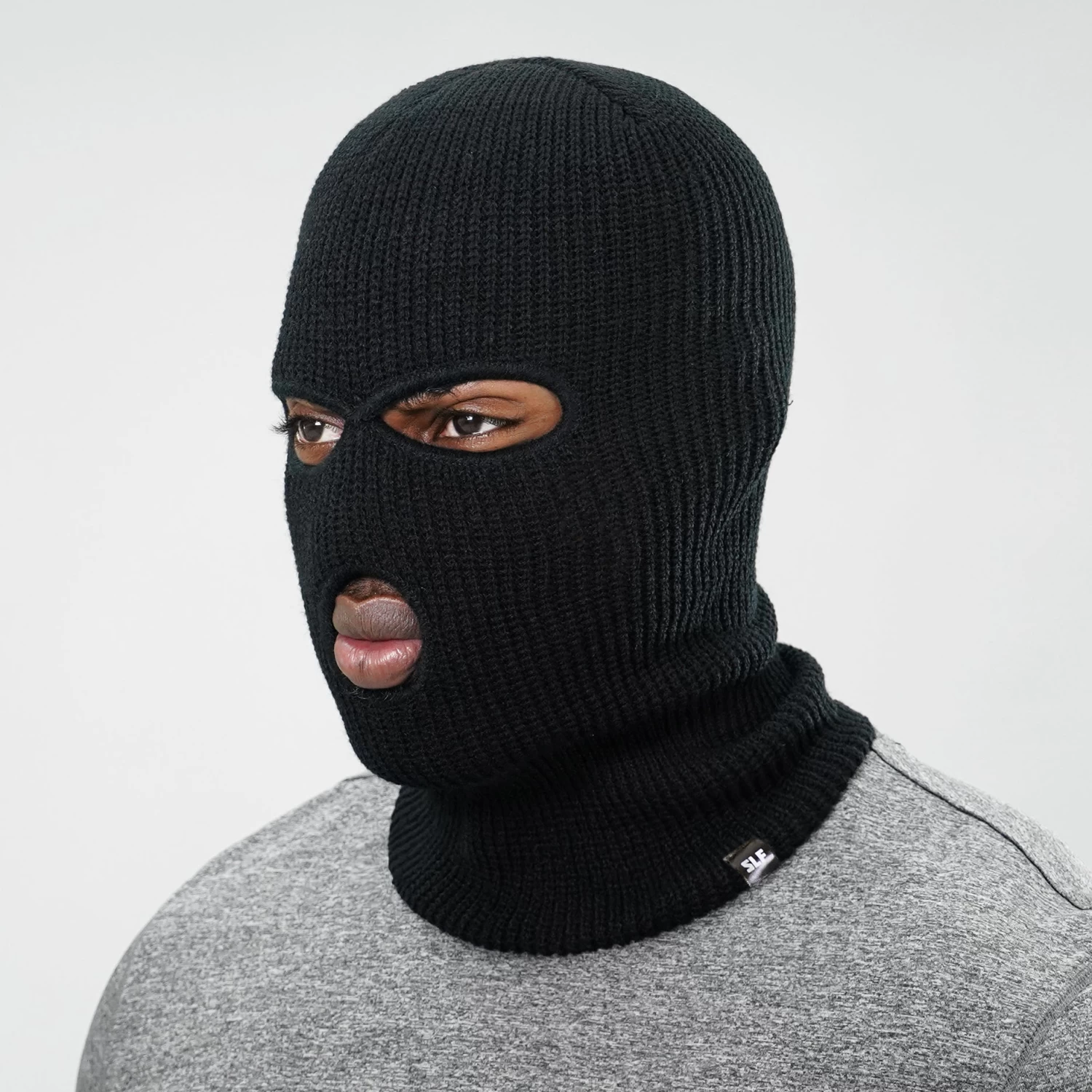 Basic Black Ski Mask - Image 2