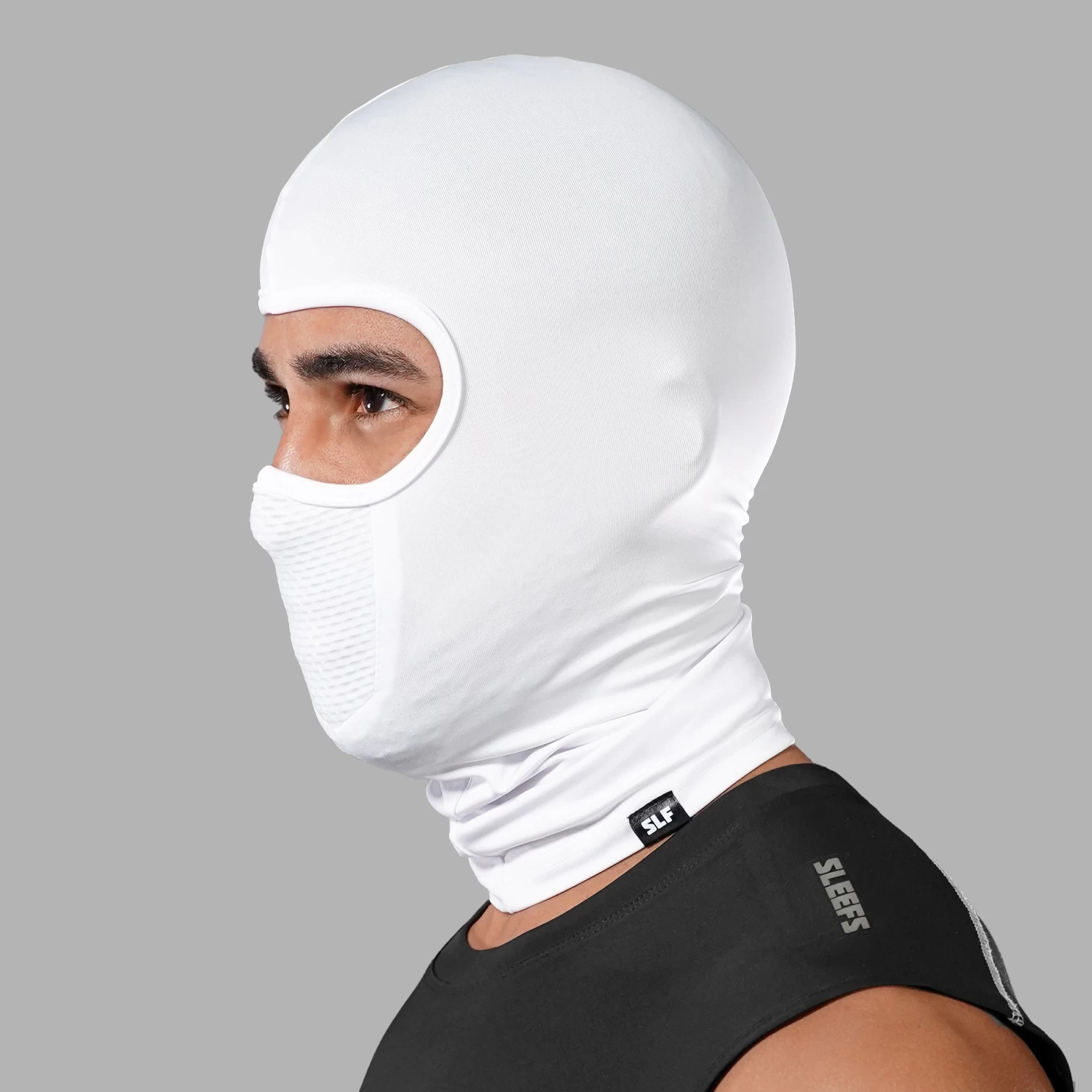 Basic White Shiesty Mask - Image 2