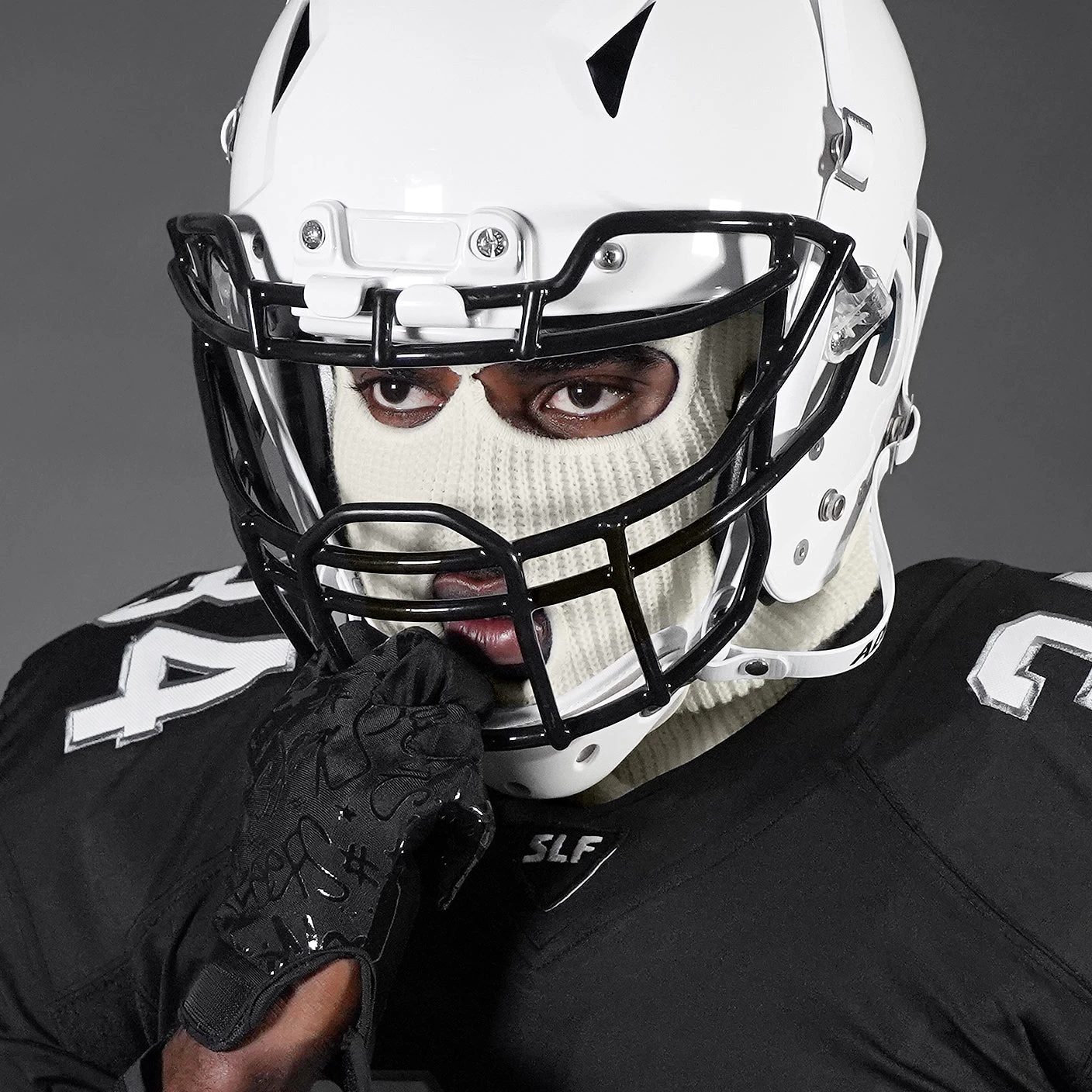 Basic White Ski Mask - Image 4