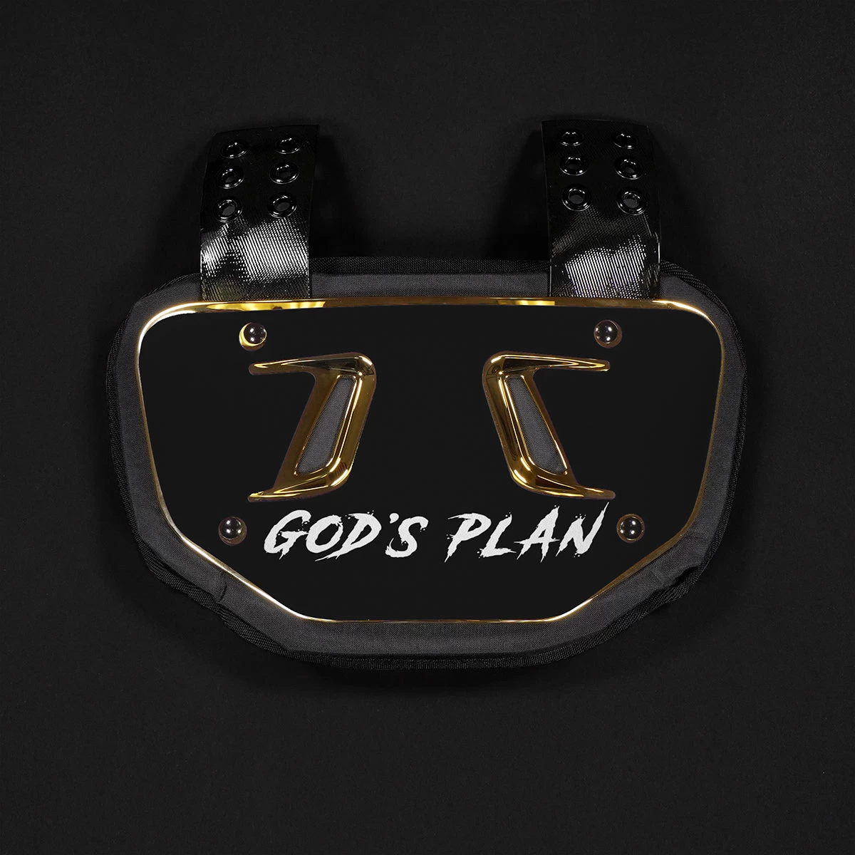 God's Plan Black Sticker For Back Plate - Image 7
