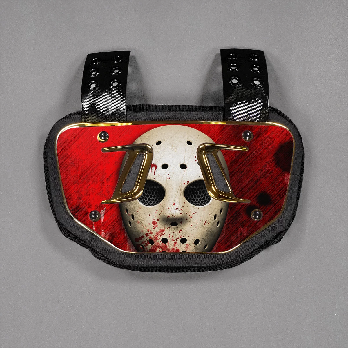Hockey Mask Sticker For Back Plate - Image 4