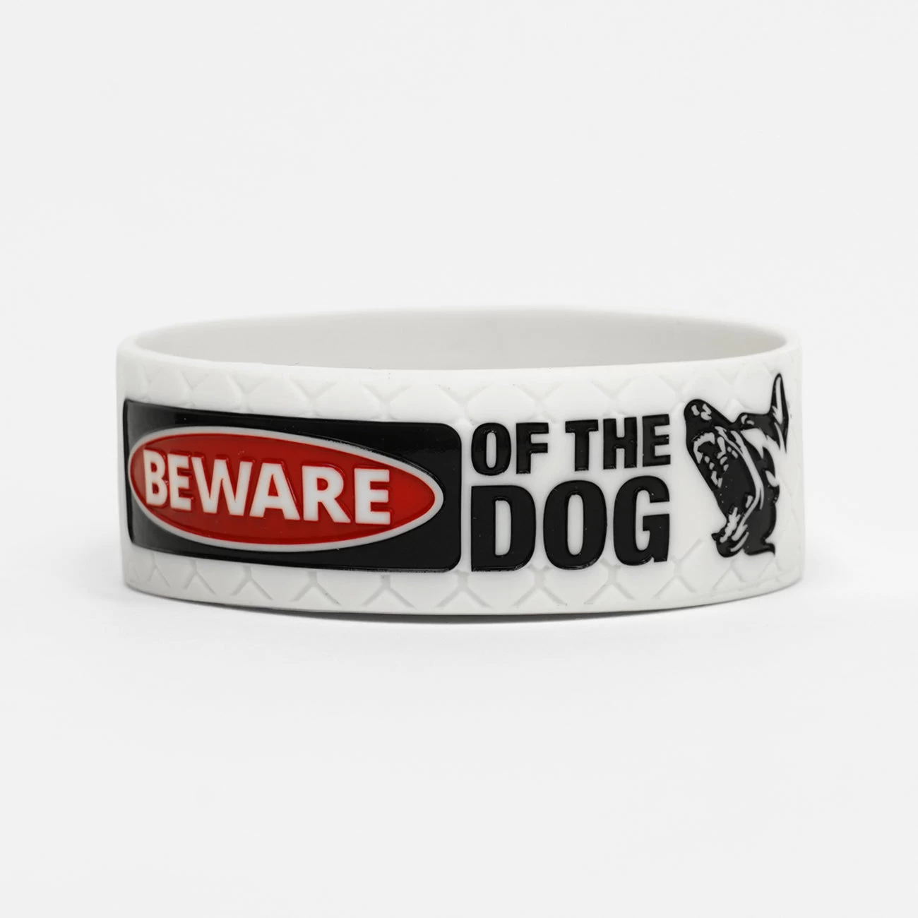 Beware Of The Dog 1 Inch Wristband