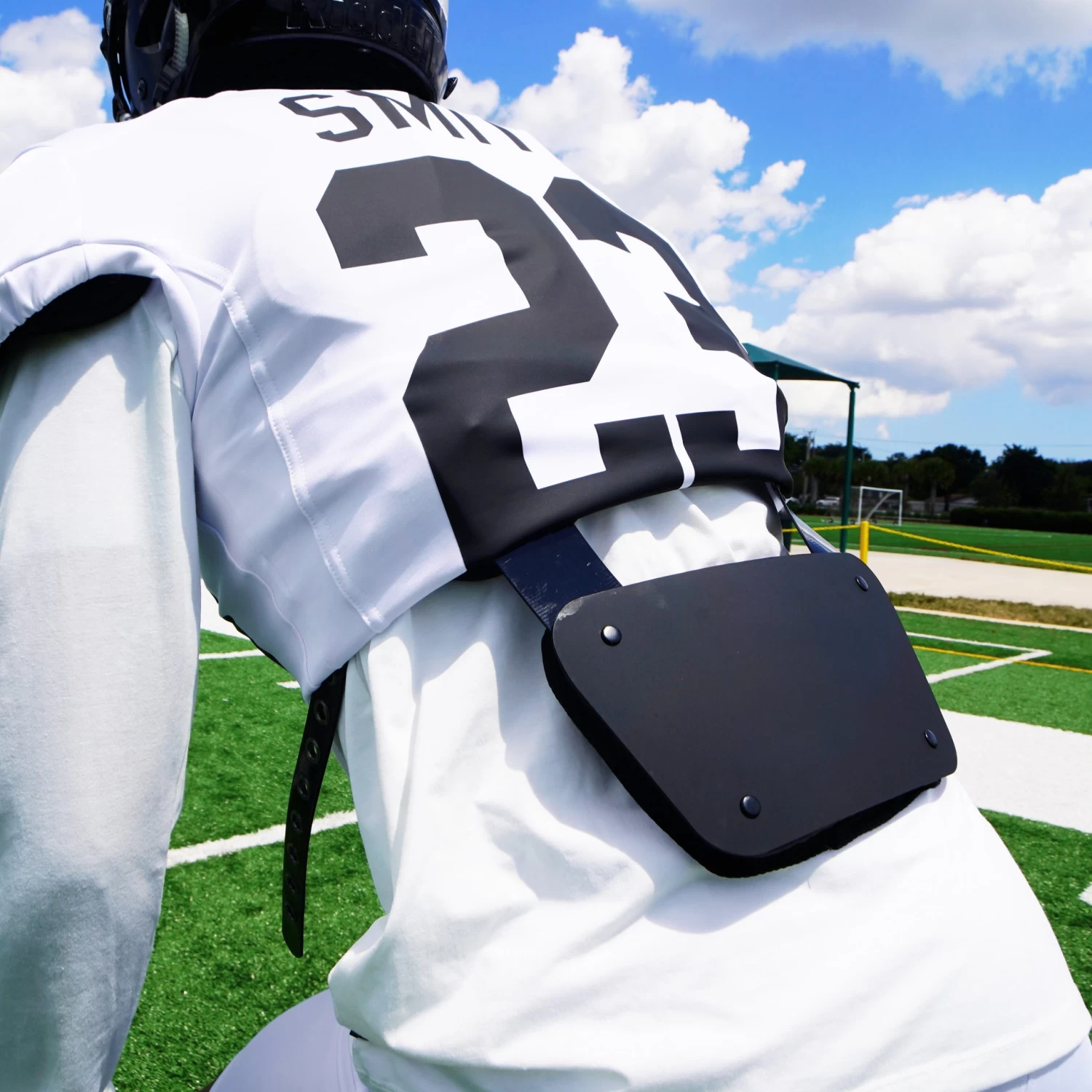 Basic Black Unbranded SLF Football Back Plate - Image 3