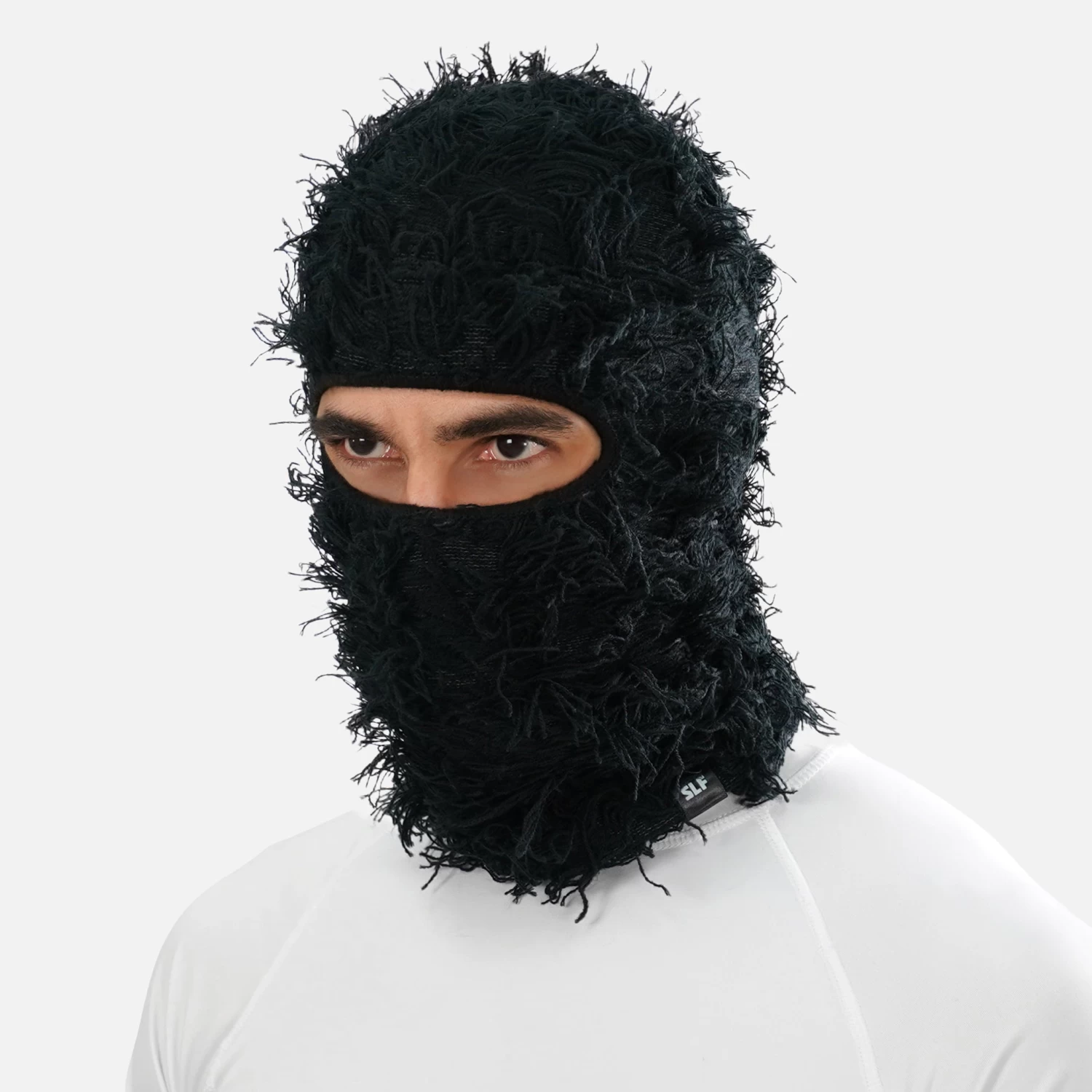 Black Goat's Wool Shiesty Mask - Image 2