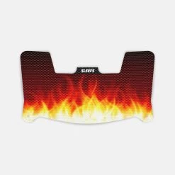 Black Fire Visor Skin