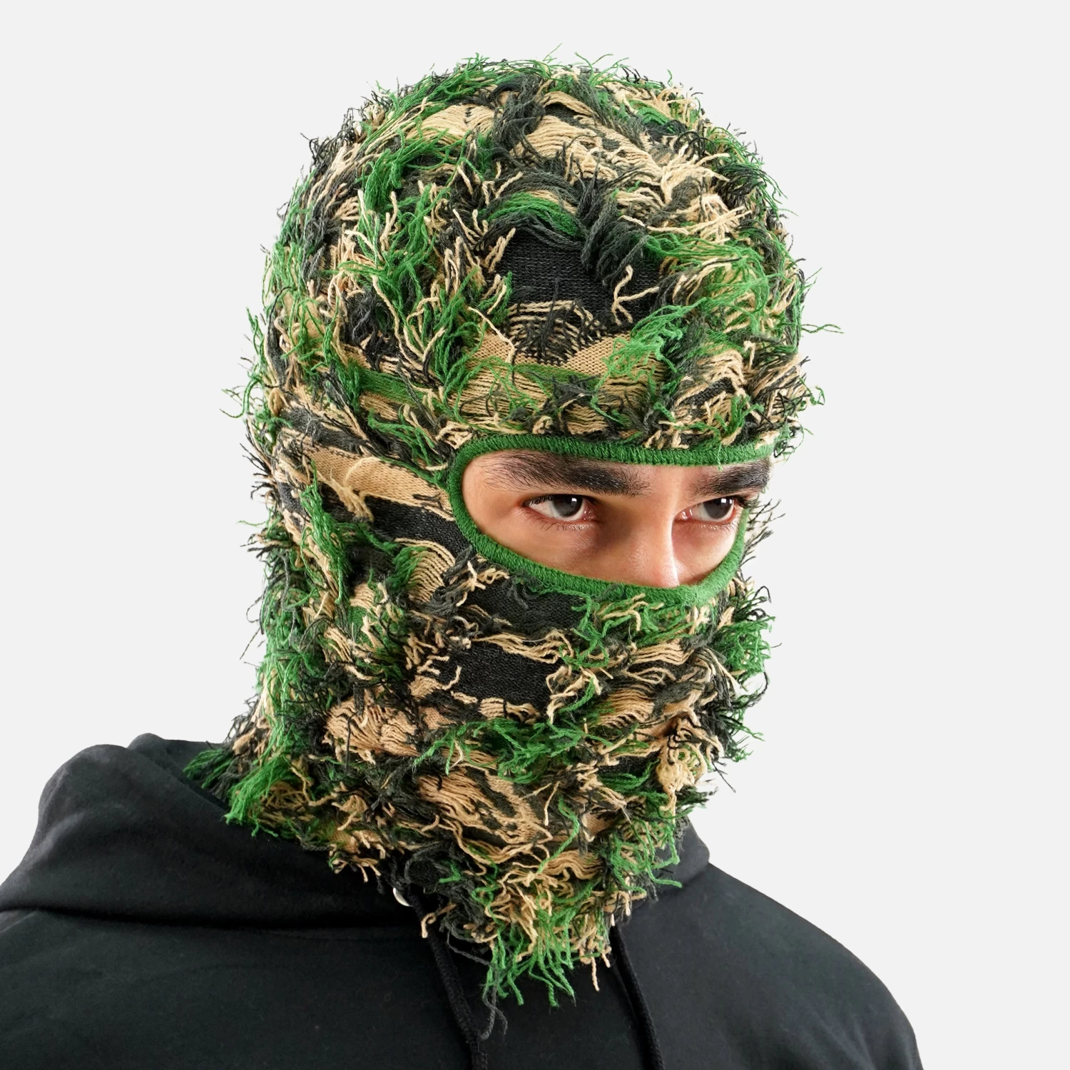 Camo Goat's Wool Shiesty Mask - Image 2