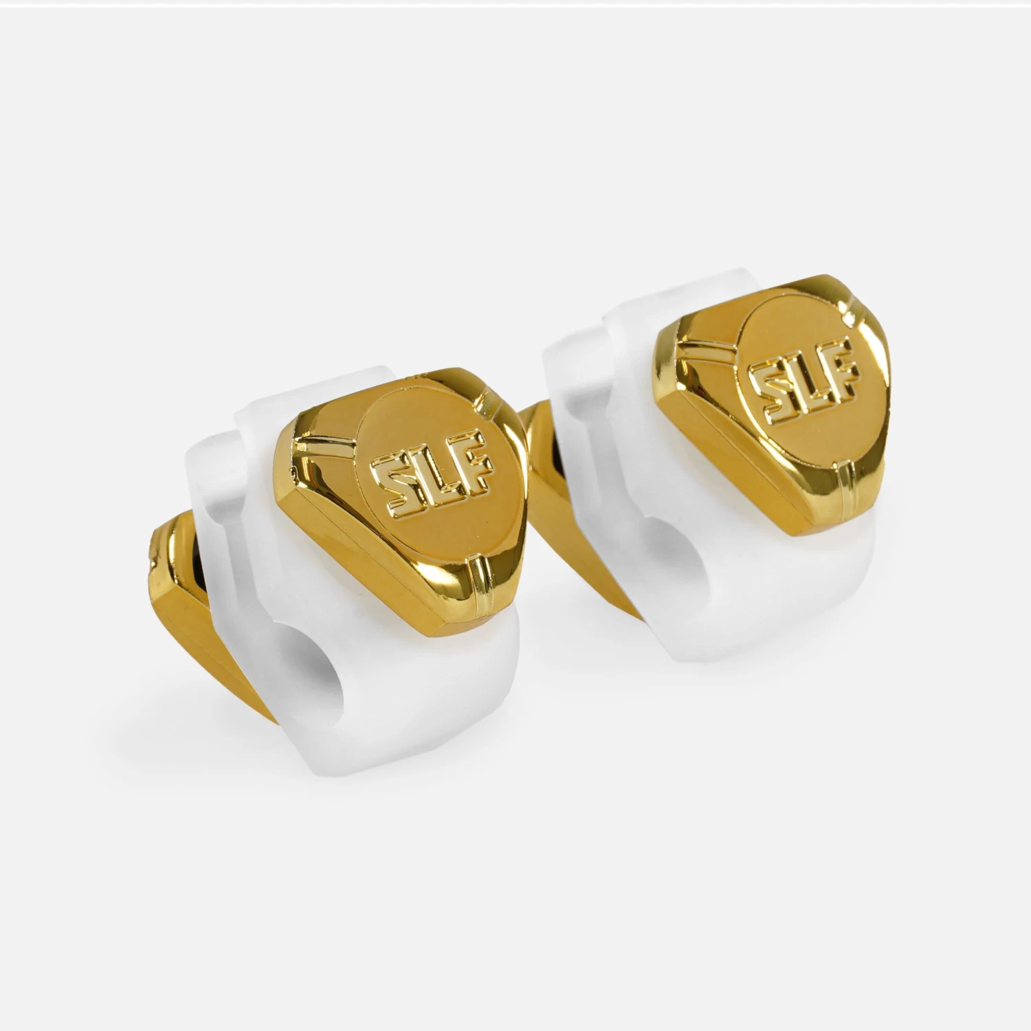 Chrome Gold Football Helmet Visor Quick Clips