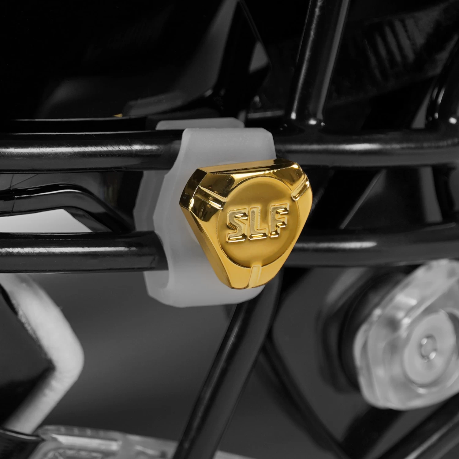 Chrome Gold Football Helmet Visor Quick Clips - Image 3