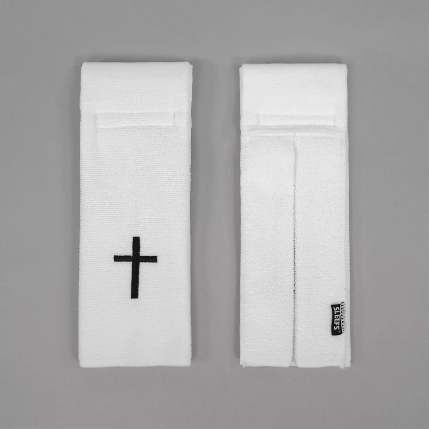 Faith Cross White Football Towel - Image 4