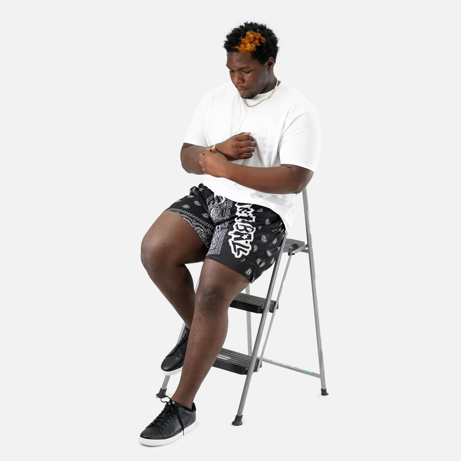 Just Ball Bandana Shorts - Big - 7" - Image 3