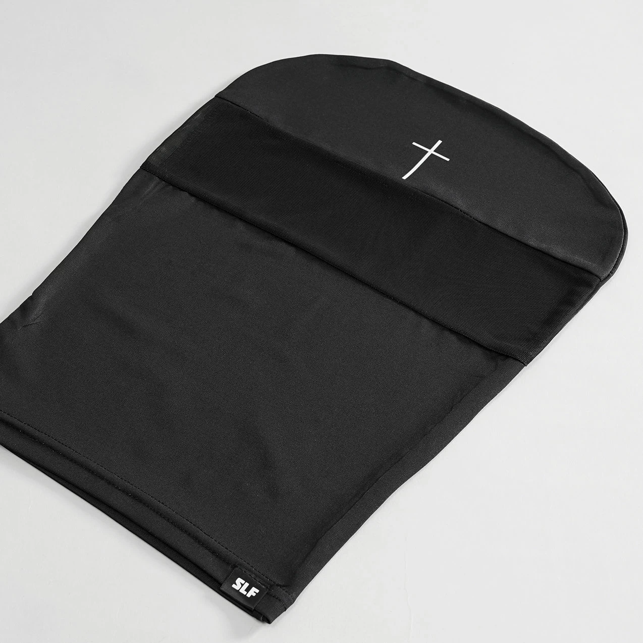 Faith Cross Black Head Bag Mask - Image 3