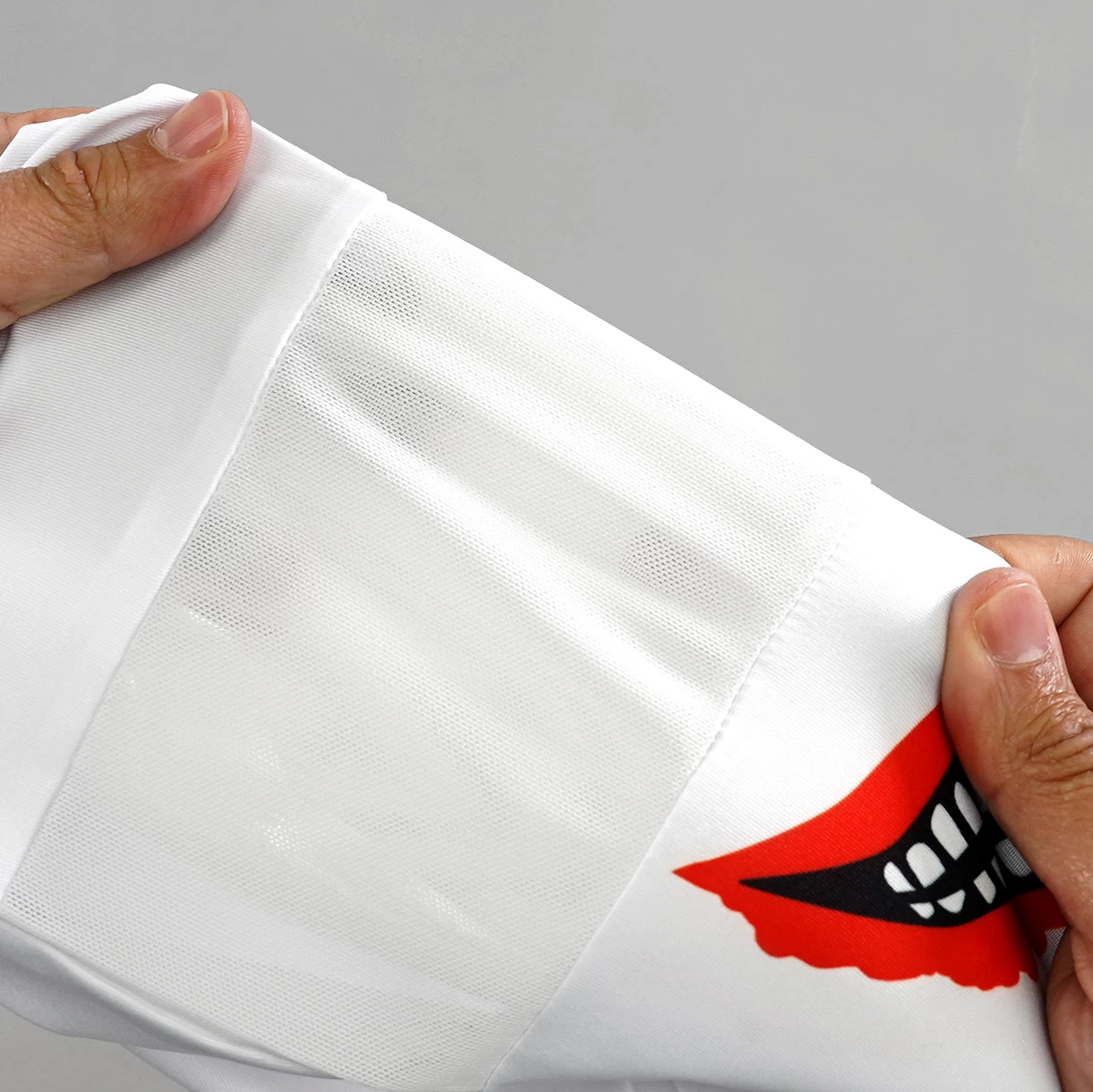 Smile White Head Bag Mask - Image 5