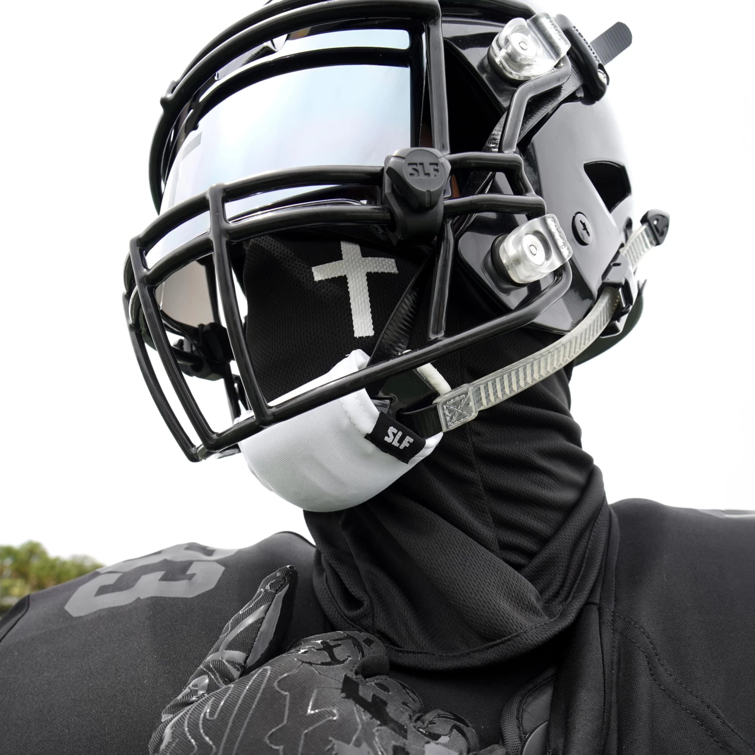 Faith Cross Black Loose-fitting Shiesty Mask - Image 6