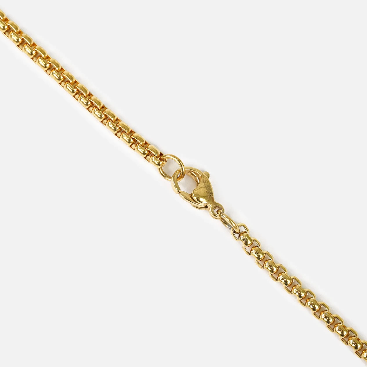 Faith Gothic Cross 1¼" Pendant With Chain Necklace - Gold Plated Stainless Steel - Image 4