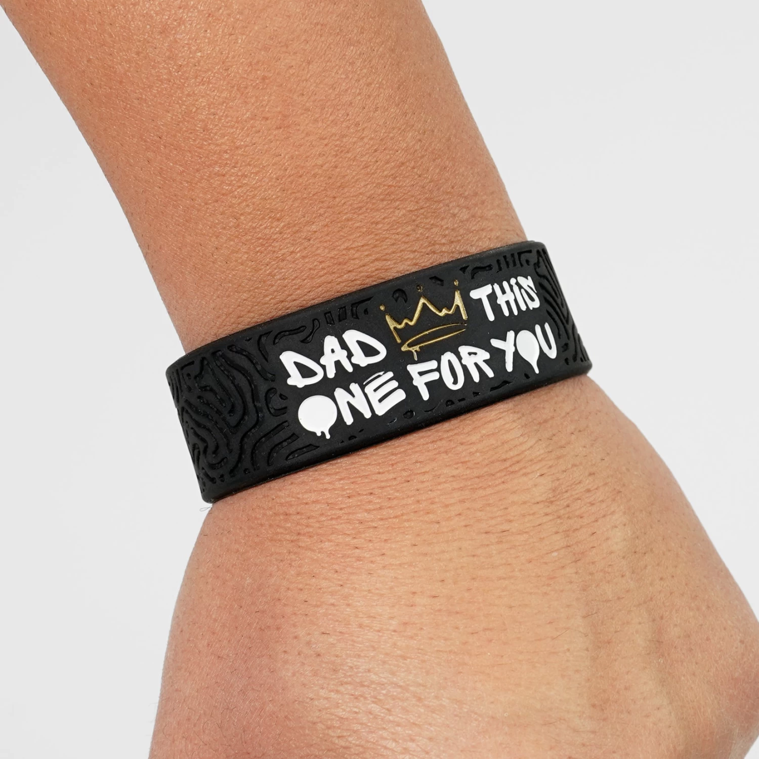 Dad This One For You 1 Inch Wristband - Image 2