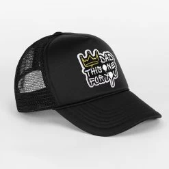 Dad This One For You Black Trucker Hat