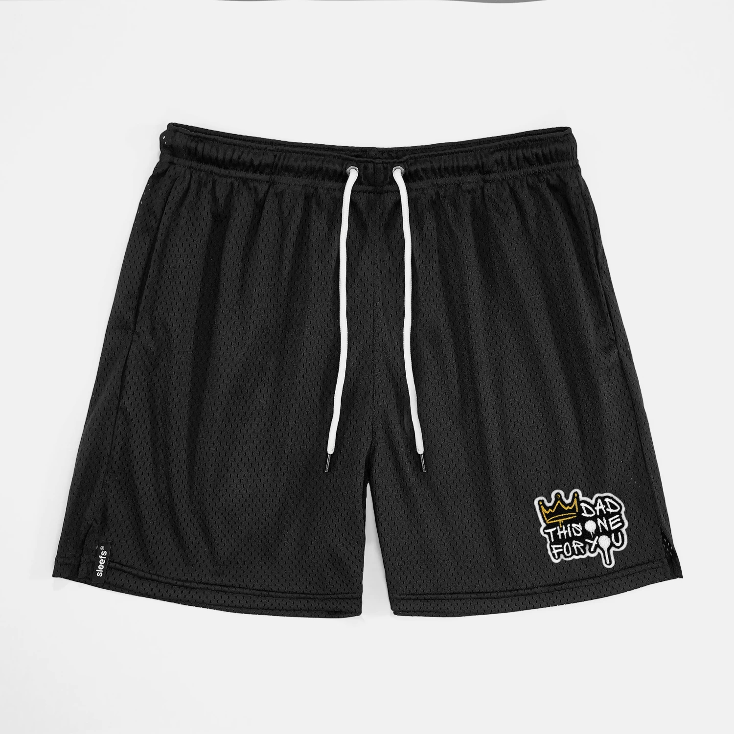 Dad This One For You Patch Shorts - 7" - Image 4