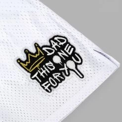 Dad This One For You Patch Shorts - 7"