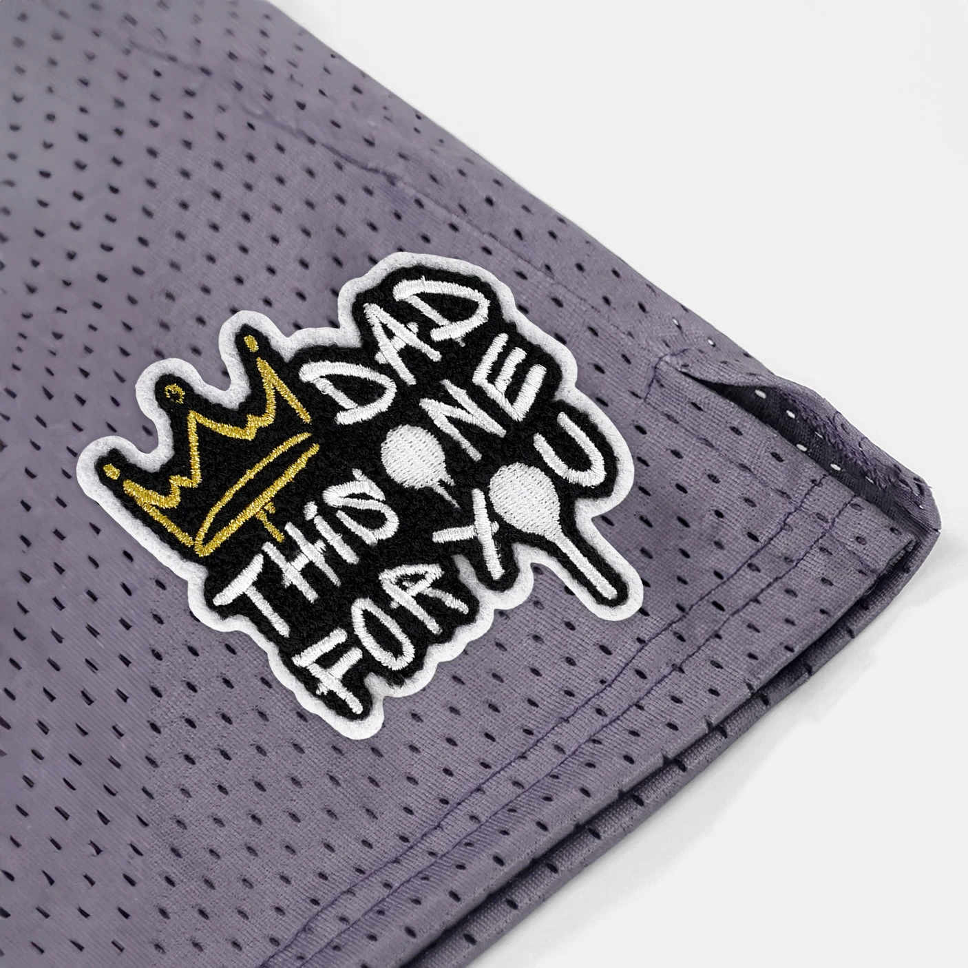 Dad This One For You Patch Shorts - 7" - Image 11