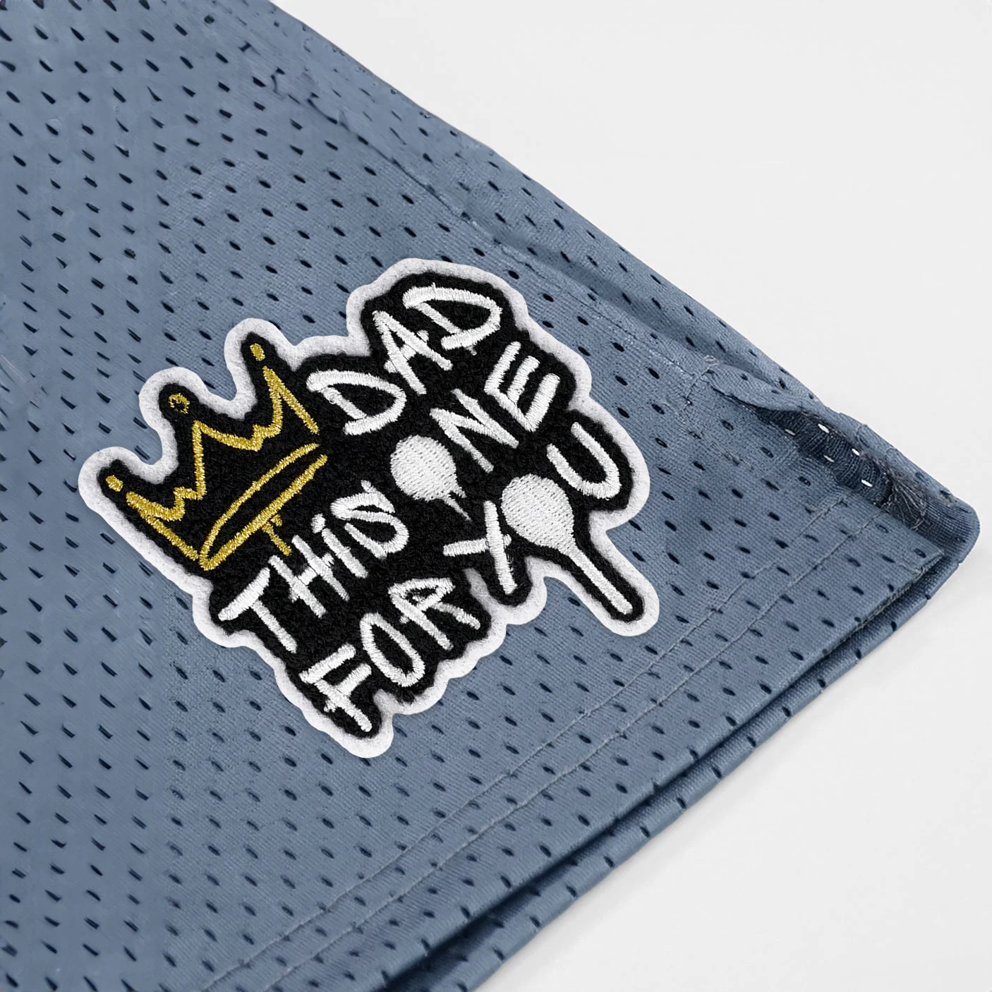 Dad This One For You Patch Shorts - 7" - Image 13