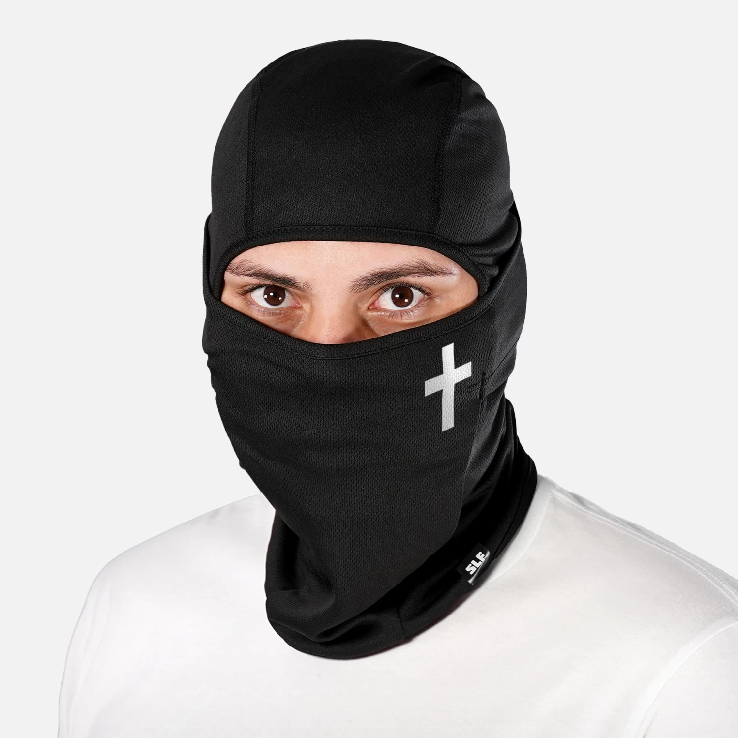 Faith Cross Black Loose-fitting Shiesty Mask - Image 2