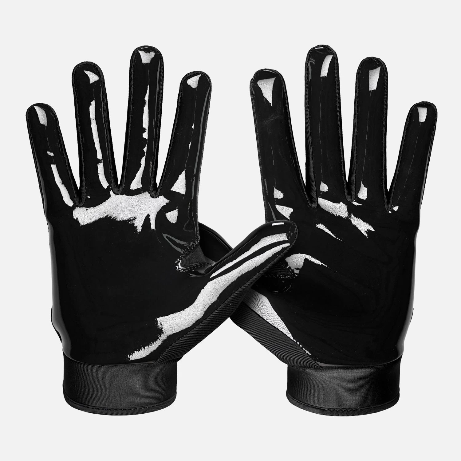 Faith Cross Black Sticky Football Receiver Gloves - Image 3