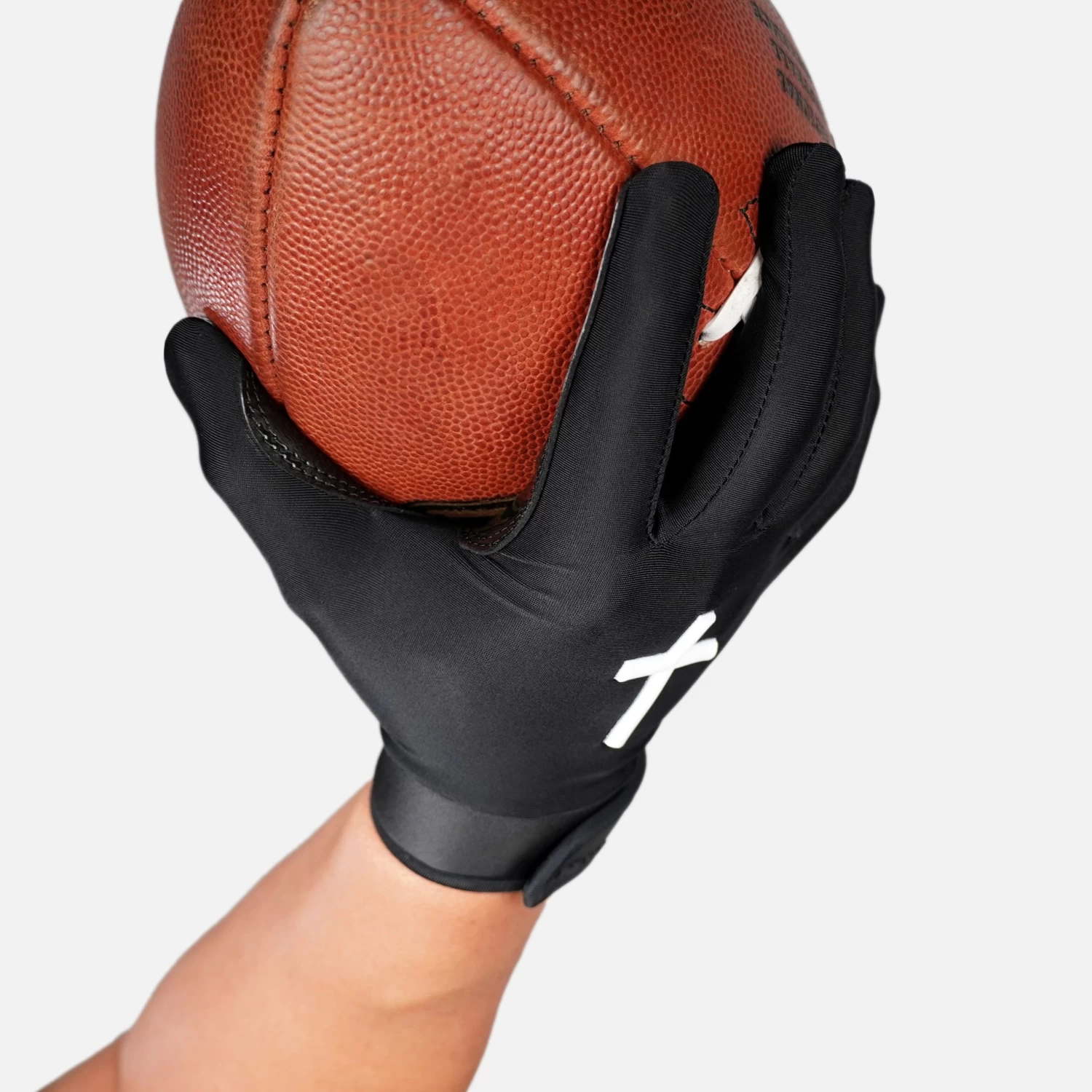 Faith Cross Black Sticky Football Receiver Gloves - Image 4