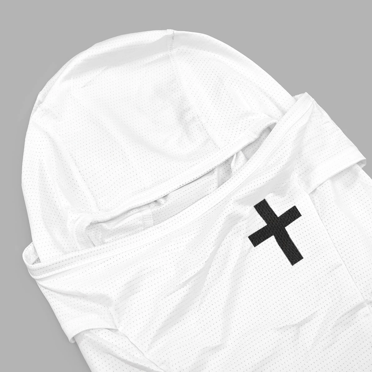 Faith Cross White Loose-fitting Shiesty Mask - Image 3