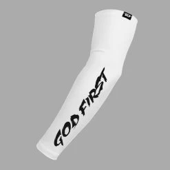 God First White Arm Sleeve