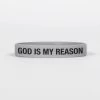 God Is My Reason Motivational Wristband