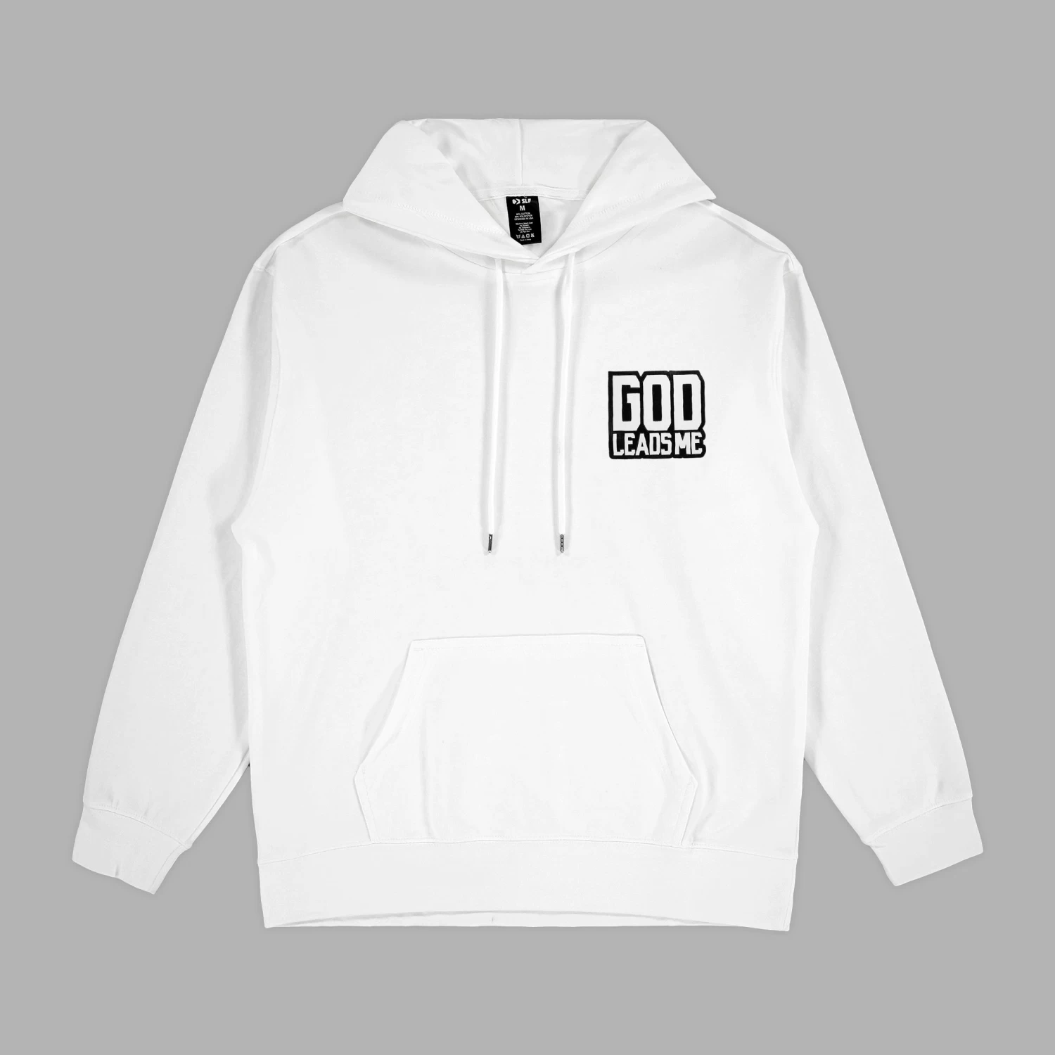 God Leads Me Patch Hoodie - Image 2