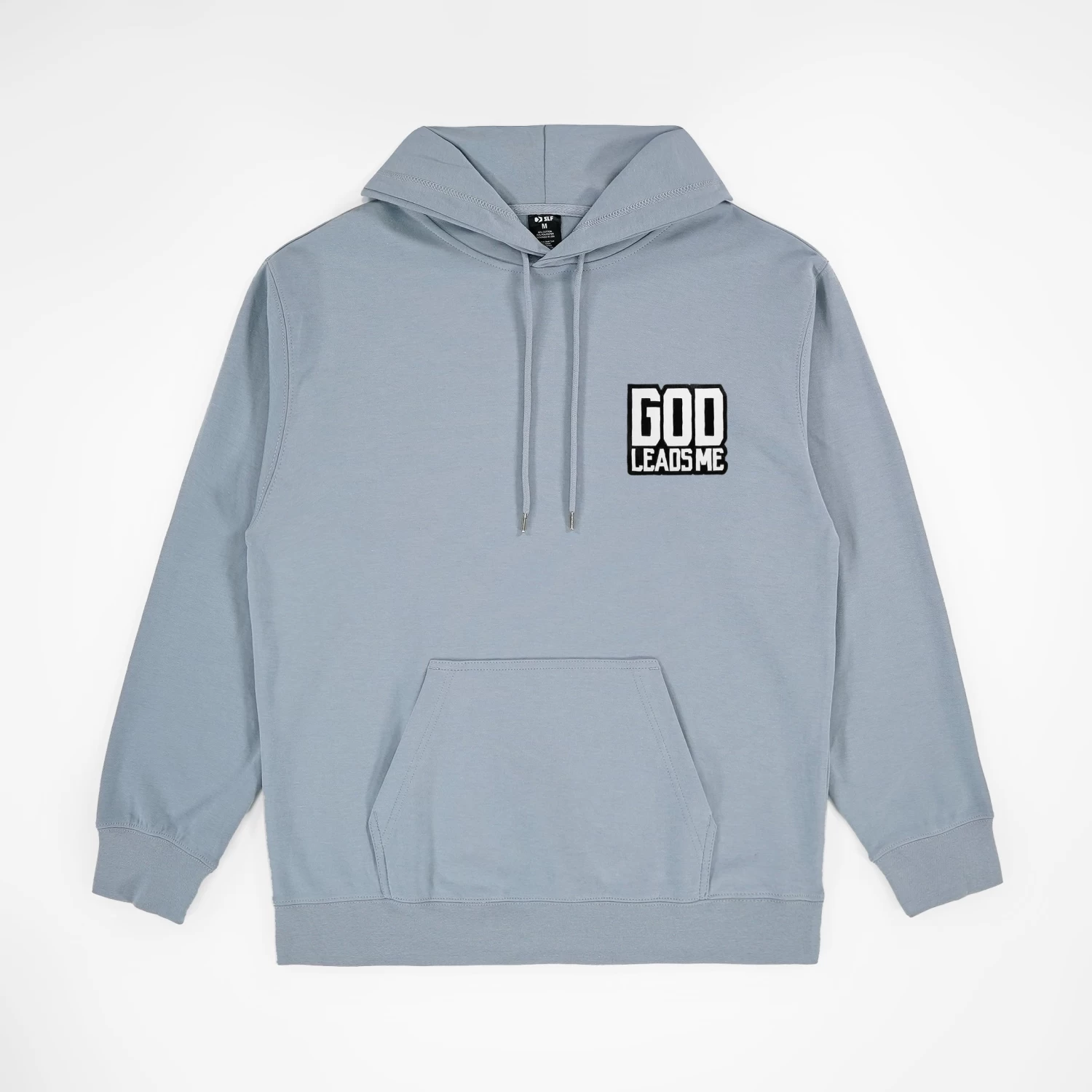 God Leads Me Patch Hoodie - Image 8