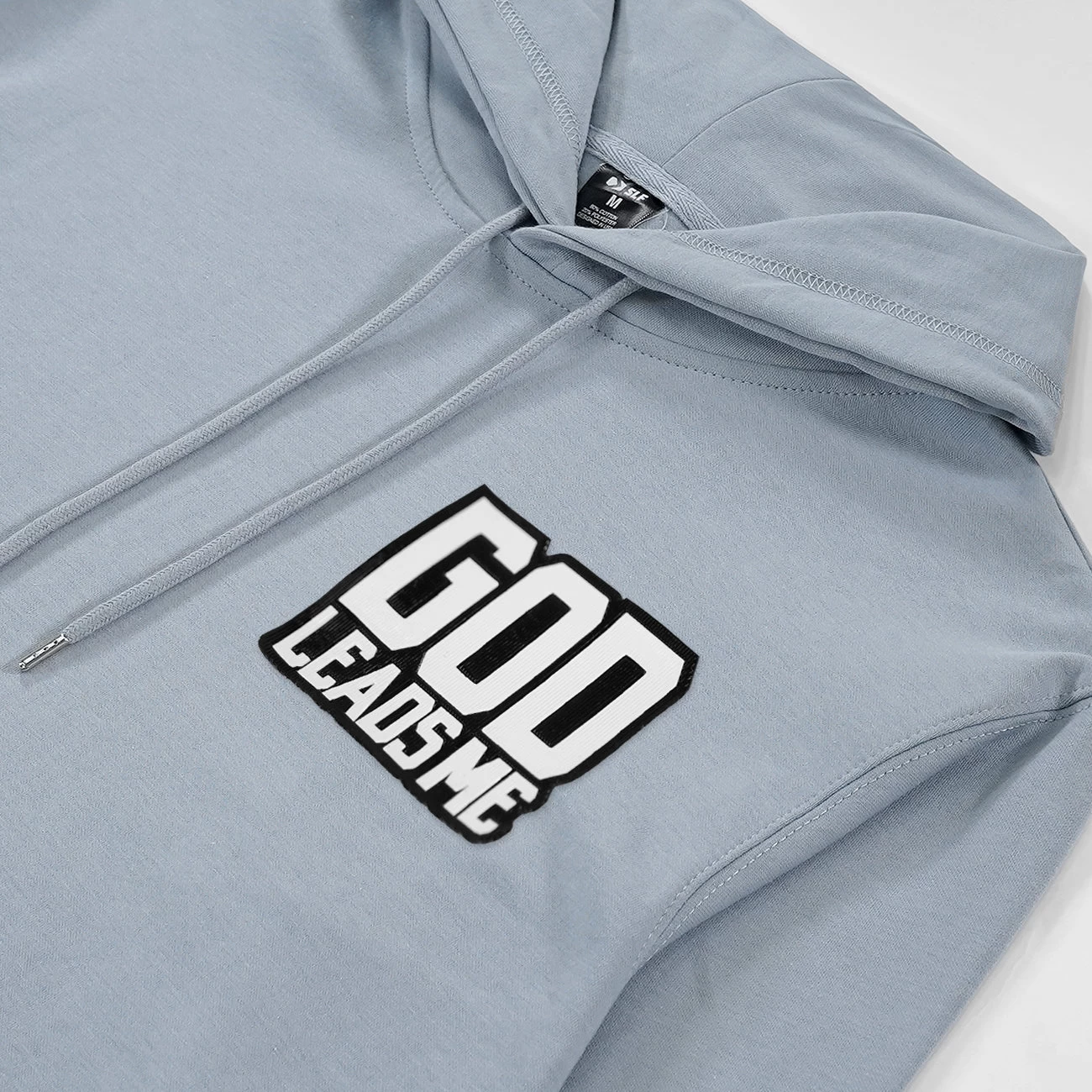 God Leads Me Patch Hoodie - Image 7
