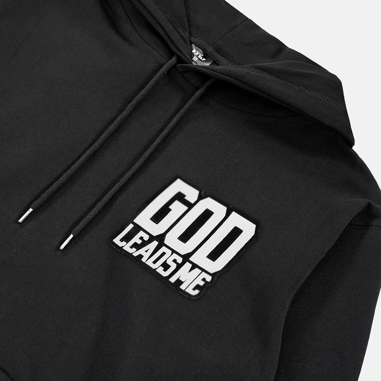 God Leads Me Patch Hoodie - Image 3