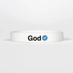 God Verified Motivational Wristband