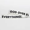 God Over Everything Motivational Wristband