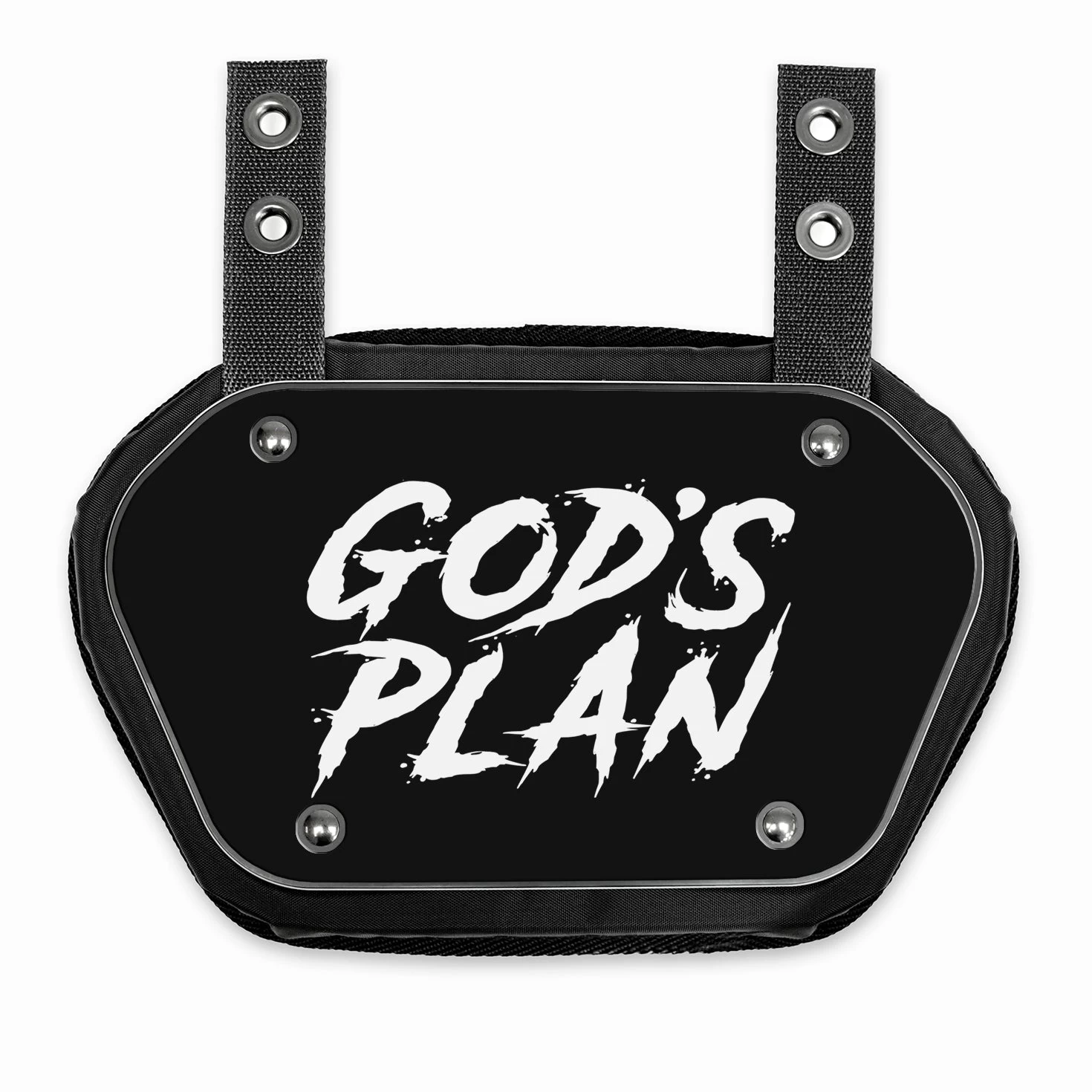 God's Plan Black Sticker For Back Plate - Image 16