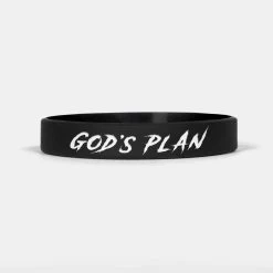 God's Plan Motivational Wristband